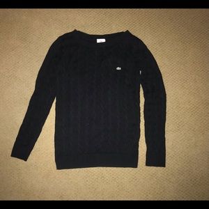 Lacoste Cable Knit Sweater